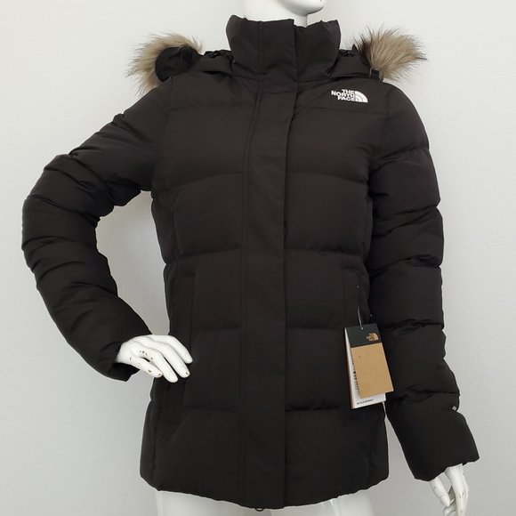 THE NORTH FACE WOMEN GOTHAM GOOSE DOWN PUFFER JACKET Black sizeS M L XL XXL